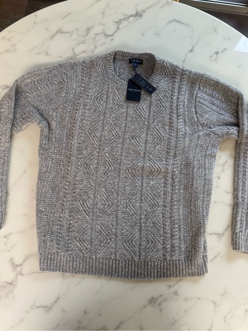 Peter Millar - Callum Cable Crewneck Sweater
Size Medium